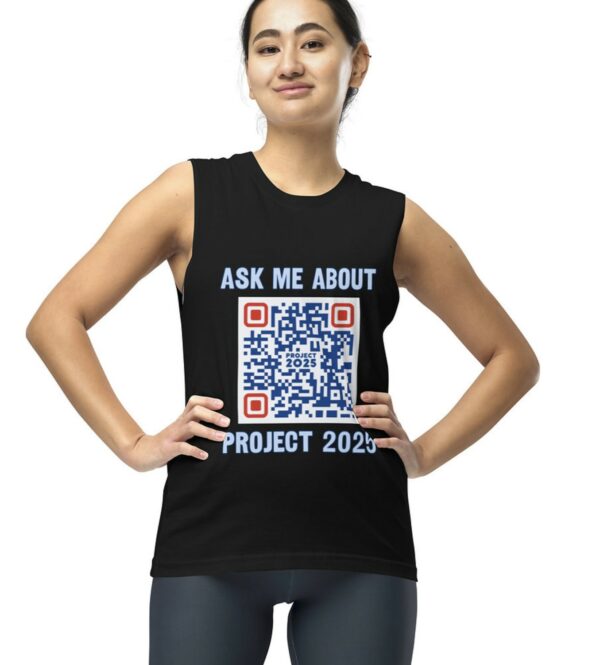 Ask Me About Project 2025 Tank Top