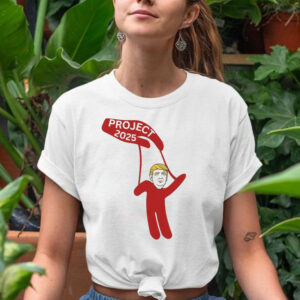 Project 2025 Donald Trump puppet T-Shirt,Funny Trump,Anti TRump Vote 2024 Tee1