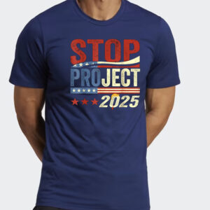 Stop Project 2025 Flag USA shirts
